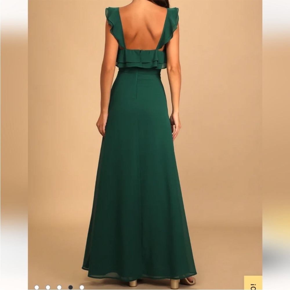 Lulu's Ruffle Maxi Dress - Picture 3 of 8